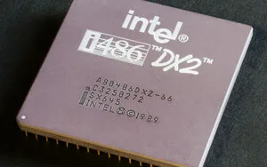 Intel 80486DX2 top