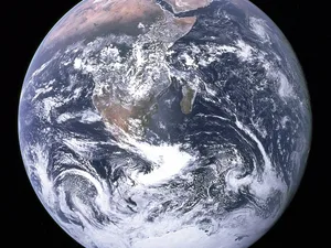 The Earth seen from Apollo 17