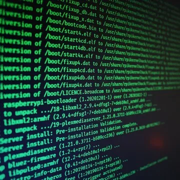 Black flat screen computer monitor