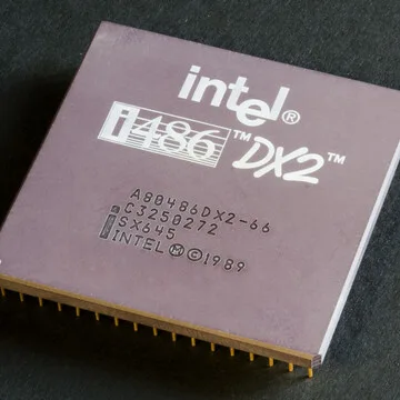 Intel 80486DX2 top