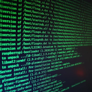 Black flat screen computer monitor