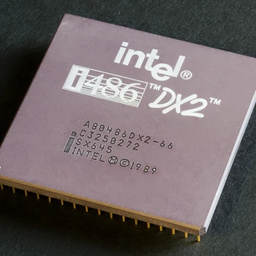Intel 80486DX2 top
